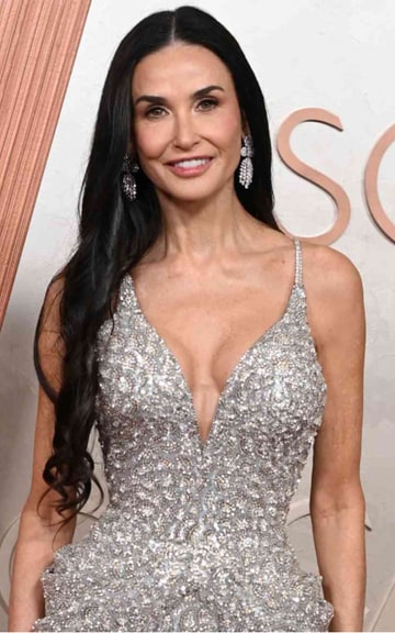 Demi Moore Steals the Spotlight at Cannes 2026 With Sculptural Red Carpet Glamour